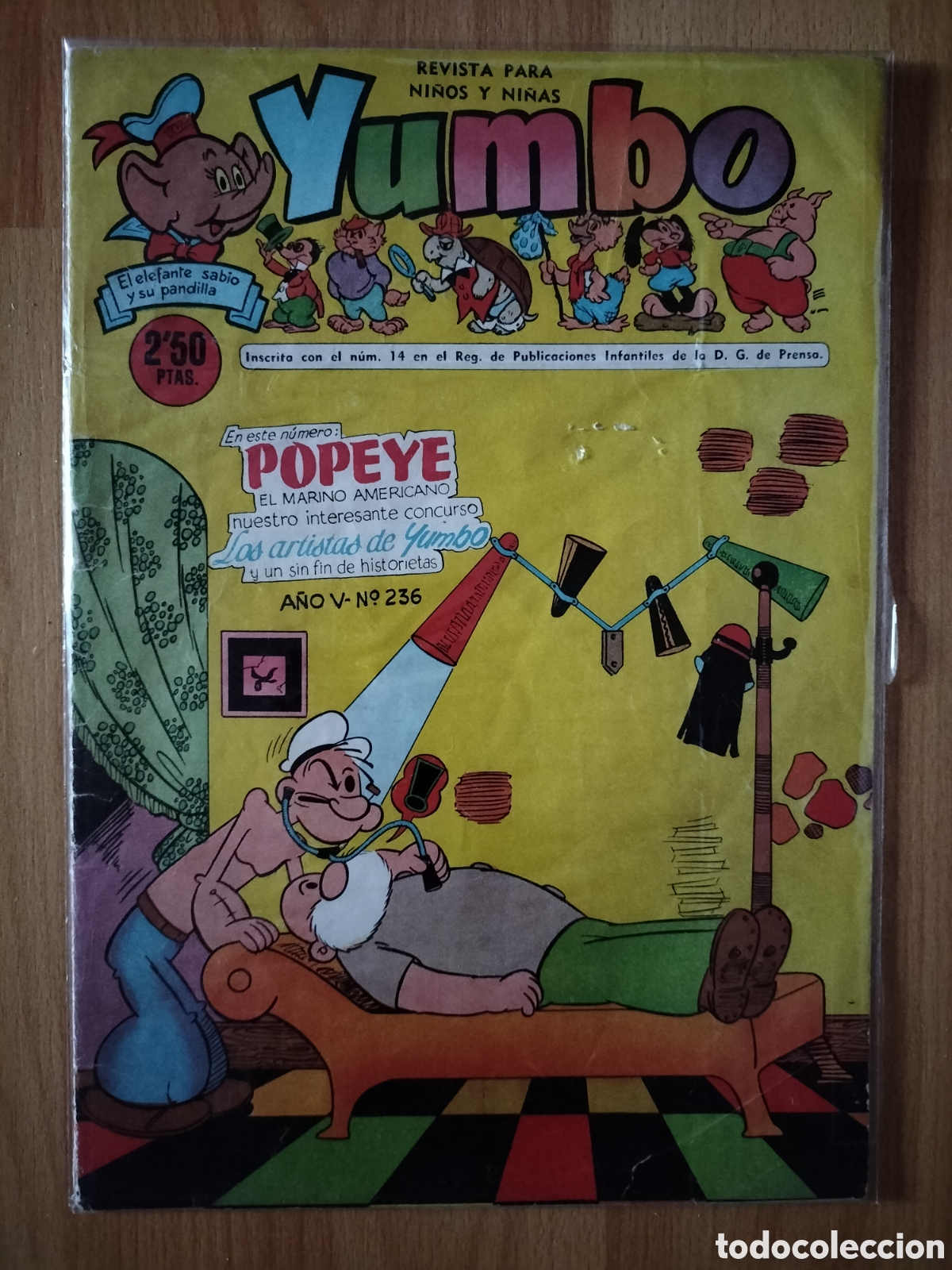 Tebeos: C0G - Yumbo n&ordm; 236 Cliper - Foto 1
