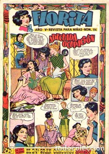 Tebeos: Florita (Cliper) N&ordm; 194 - Foto 1