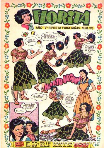 Tebeos: Florita (Cliper) N&ordm; 195 - Foto 1