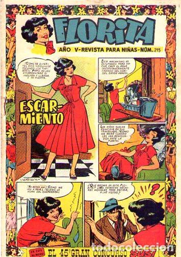 Tebeos: Florita (Cliper) N&ordm; 215 - Foto 1