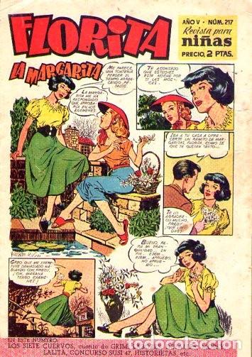 Tebeos: Florita (Cliper) N&ordm; 217 - Foto 1
