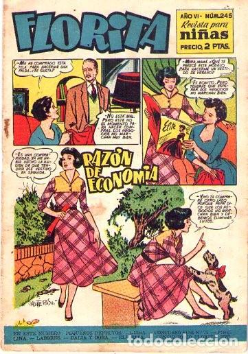 Tebeos: Florita (Cliper) N&ordm; 245 - Foto 1