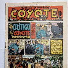 Tebeos: EL COYOTE, EDICIONES CLIPER 1947”UN CASTIGO DEL COYOTE” NUMERO 10