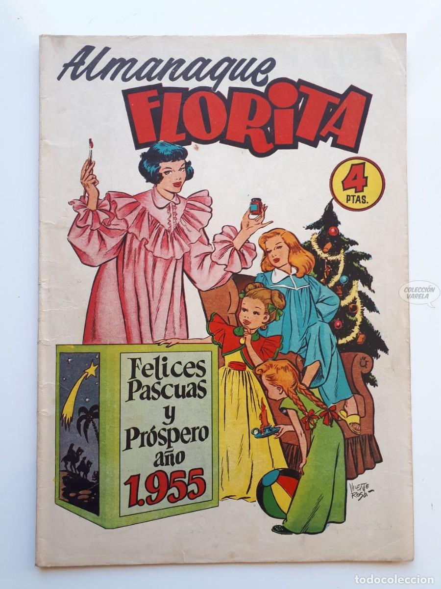 Tebeos: Almanaque Florita 1955 - Original - Cliper - Foto 1