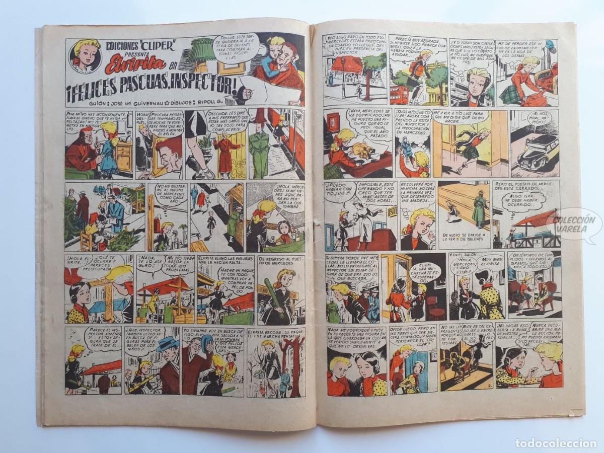 Tebeos: Almanaque Florita 1955 - Original - Cliper - Foto 2