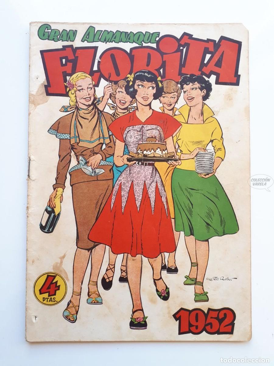 Tebeos: Gran Almanaque Florita 1952 - Original - Cliper - Foto 1