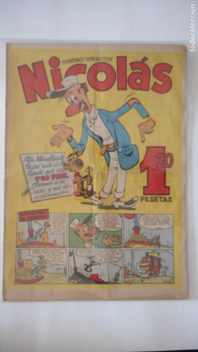 Tebeos: NICOL&Aacute;S. CUADERNOS HUMOR&Iacute;STICOS/ C-CLAS - Foto 1