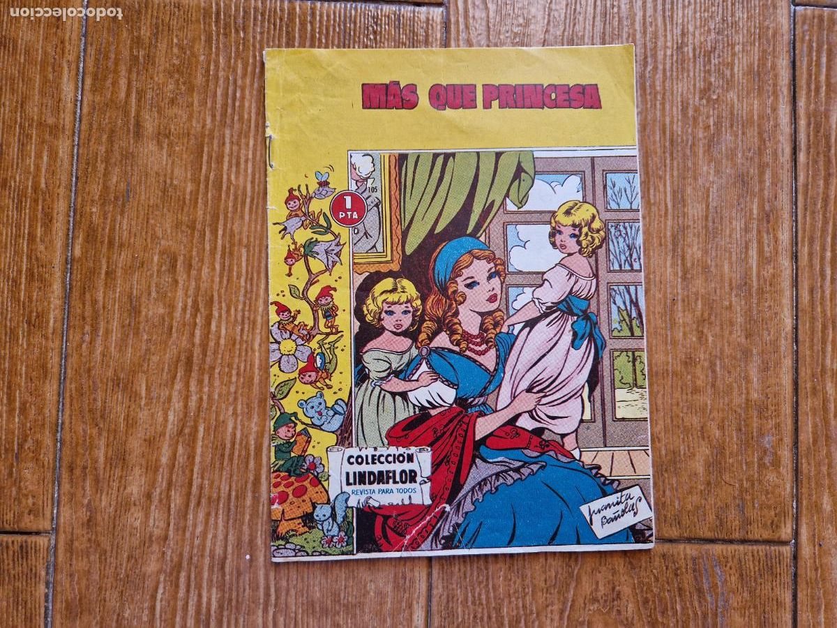 Tebeos: COLECCI&Oacute;N LINDAFLOR N&ordm; 105 M&Aacute;S QUE PRINCESA TORAY - Foto 1