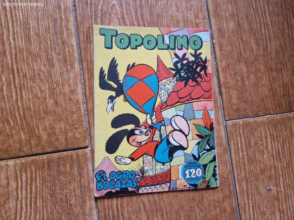 Tebeos: Topolino - El Ogro bocazas, n&ordm; 9 - Ediciones Cliper 1950 - Foto 1