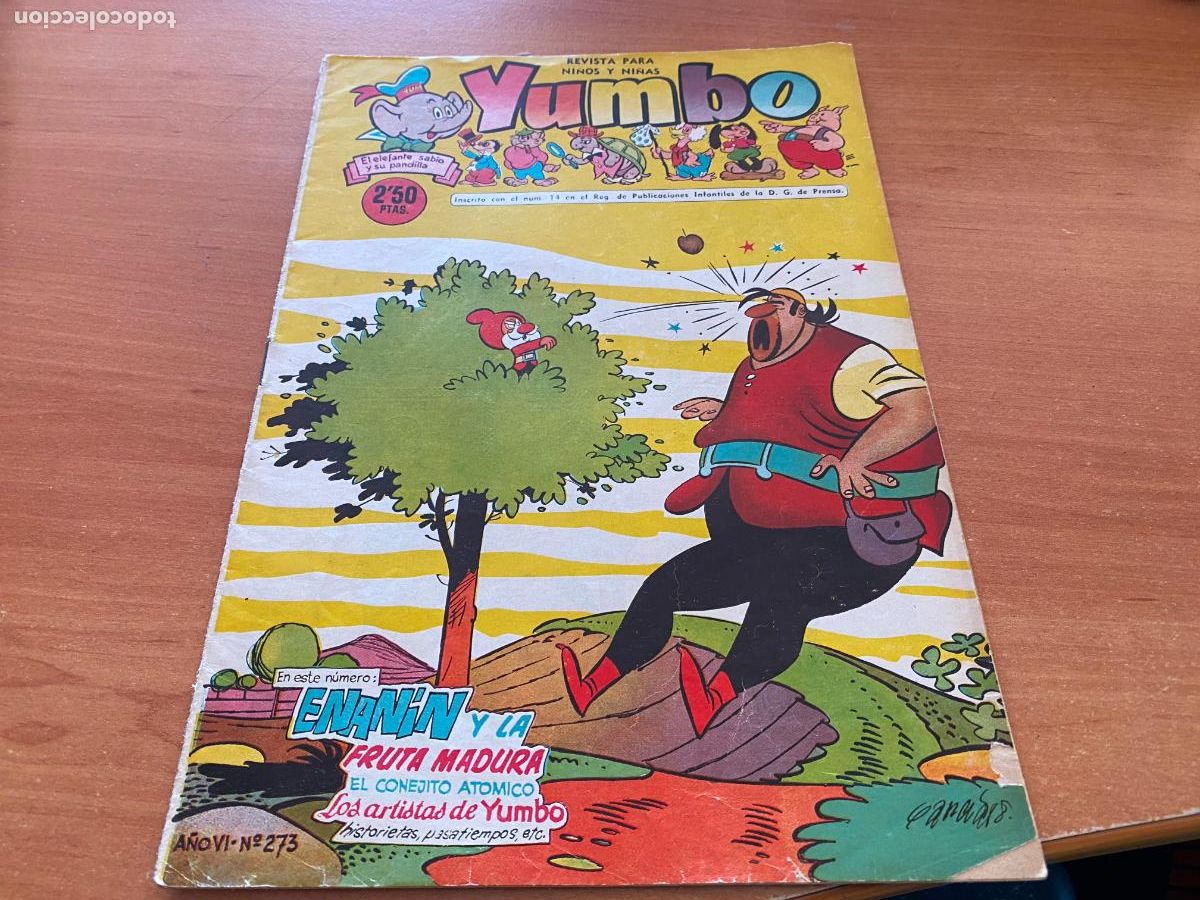Tebeos: YUMBO N&ordm; 273 (ORIGINAL CLIPER) (COB213) - Foto 1