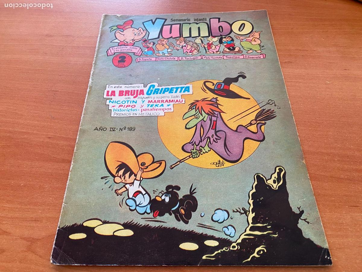 Tebeos: YUMBO N&ordm; 189 (ORIGINAL CLIPER) (COB213) - Foto 1