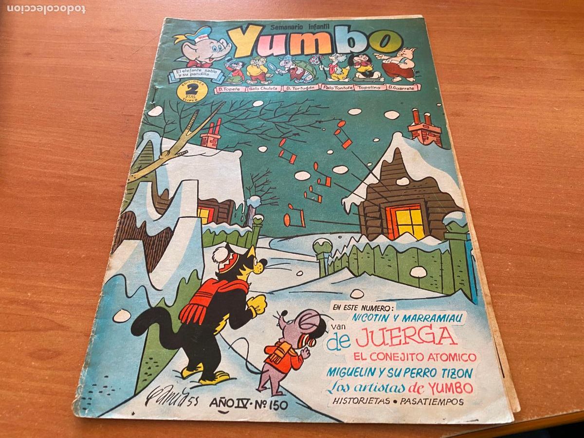 Tebeos: YUMBO N&ordm; 150 (ORIGINAL CLIPER) (COB213) - Foto 1
