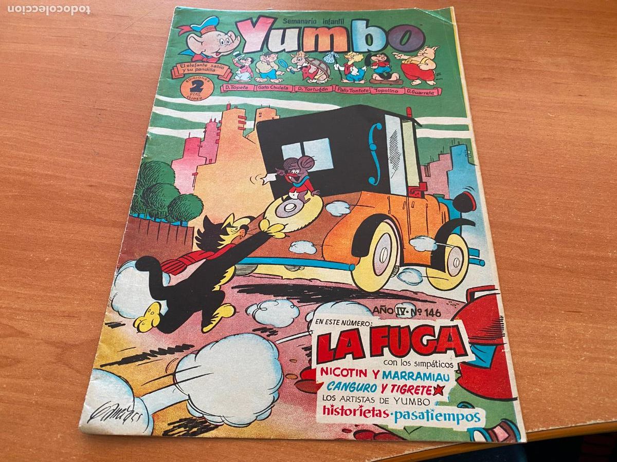 Tebeos: YUMBO N&ordm; 146 (ORIGINAL CLIPER) (COB213) - Foto 1