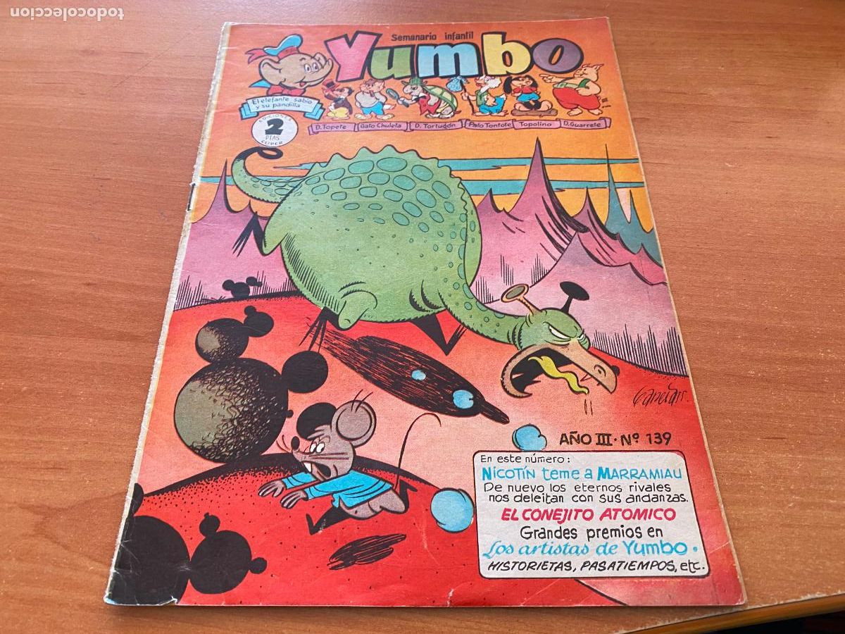 Tebeos: YUMBO N&ordm; 139 (ORIGINAL CLIPER) (COB213) - Foto 1
