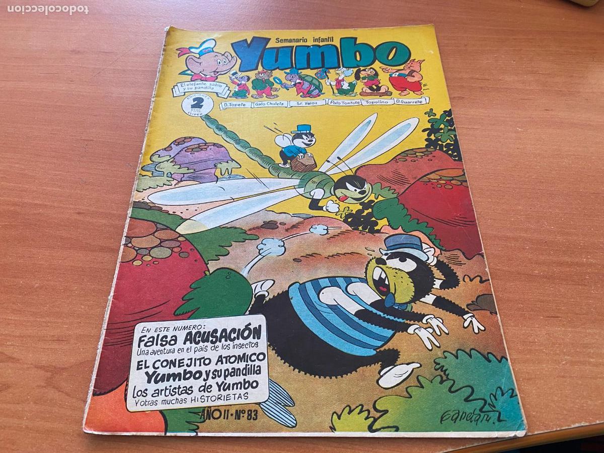 Tebeos: YUMBO N&ordm; 83 (ORIGINAL CLIPER) (COB213) - Foto 1
