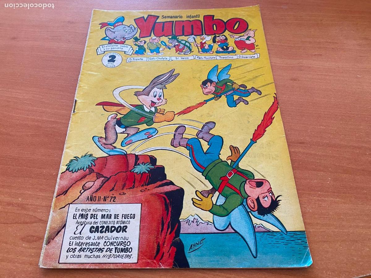 Tebeos: YUMBO N&ordm; 72 (ORIGINAL CLIPER) (COB213) - Foto 1