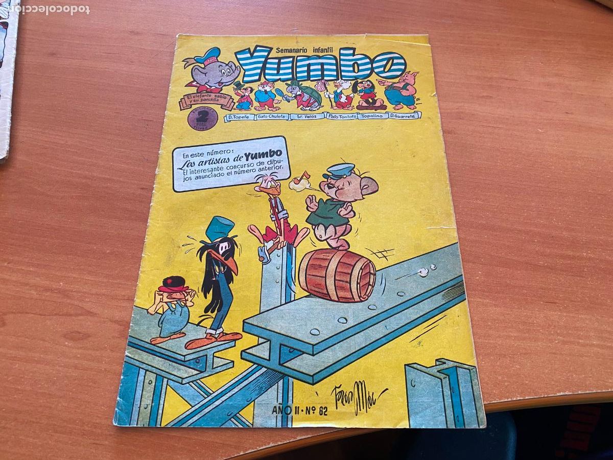 Tebeos: YUMBO N&ordm; 62 (ORIGINAL CLIPER) (COB213) - Foto 1