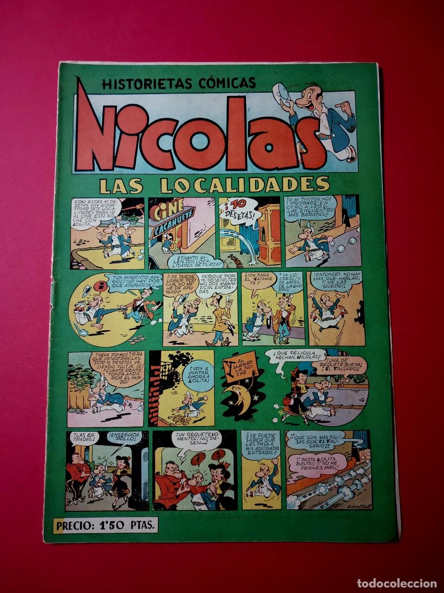 Tebeos: Nicolas Historietas Comicas N&ordm; 12 Cliper 1948 - Foto 1