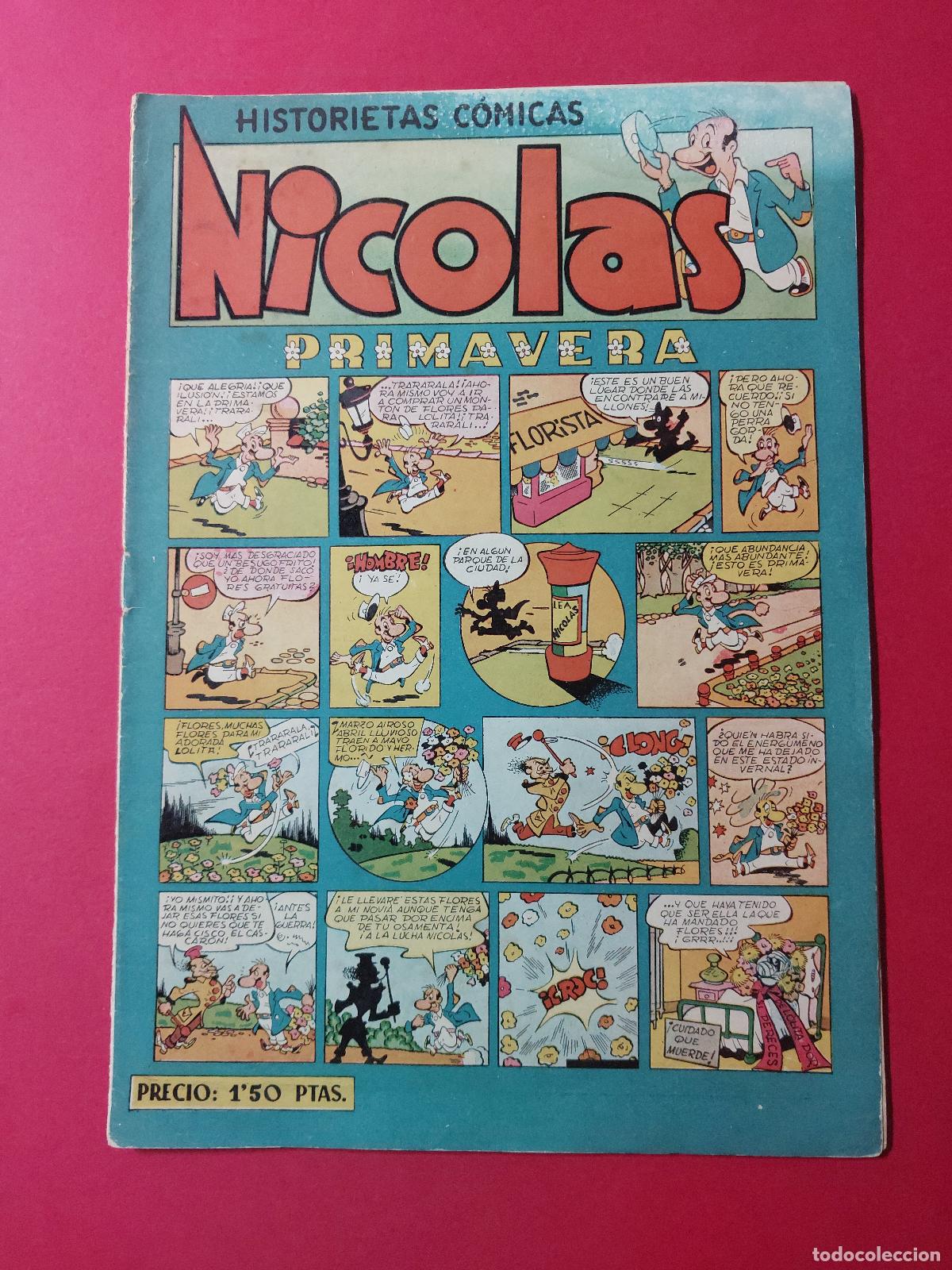 Tebeos: Nicolas Historietas Comicas N&ordm; 13 Cliper 1948 - Foto 1