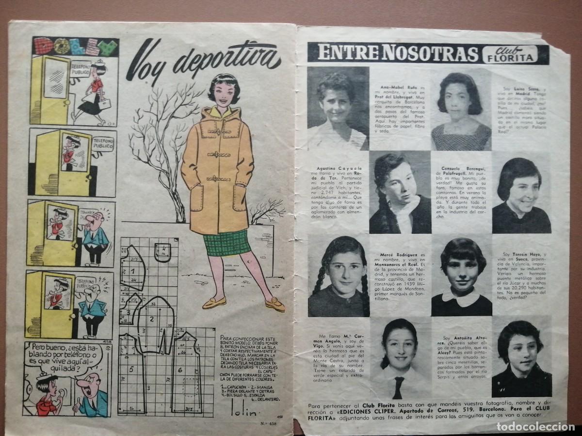 Tebeos: FLORITA-N&ordm;-458-CLIPER- 1958 - Foto 4