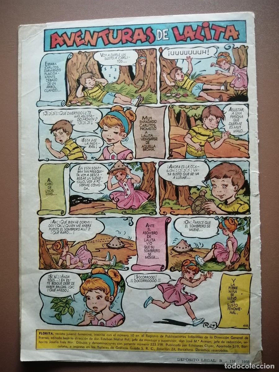 Tebeos: FLORITA-N&ordm;-458-CLIPER- 1958 - Foto 5