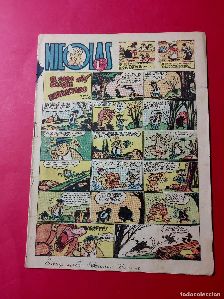 Tebeos: Nicolas N&ordm; 84 Ediciones Cliper 1948 - Foto 1