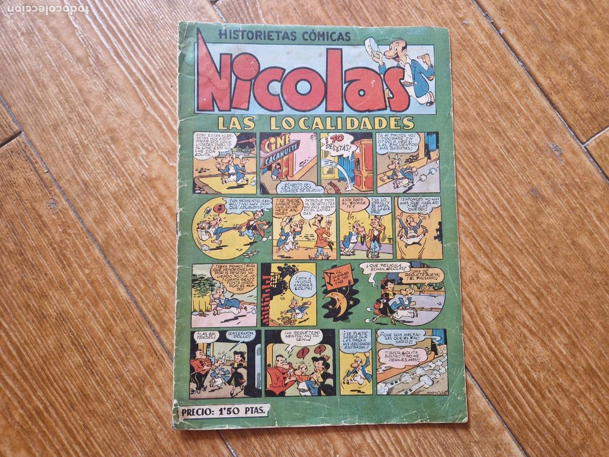 Tebeos: NICOLAS N&ordm; 12 ORIGINAL EDICIONES CLIPER 1948 - Foto 1