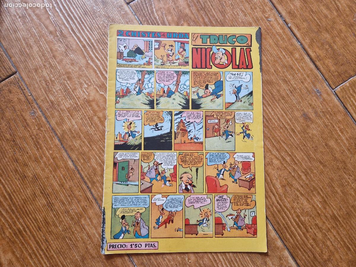 Tebeos: NICOLAS N&ordm; 34 ORIGINAL EDICIONES CLIPER 1948 - Foto 1