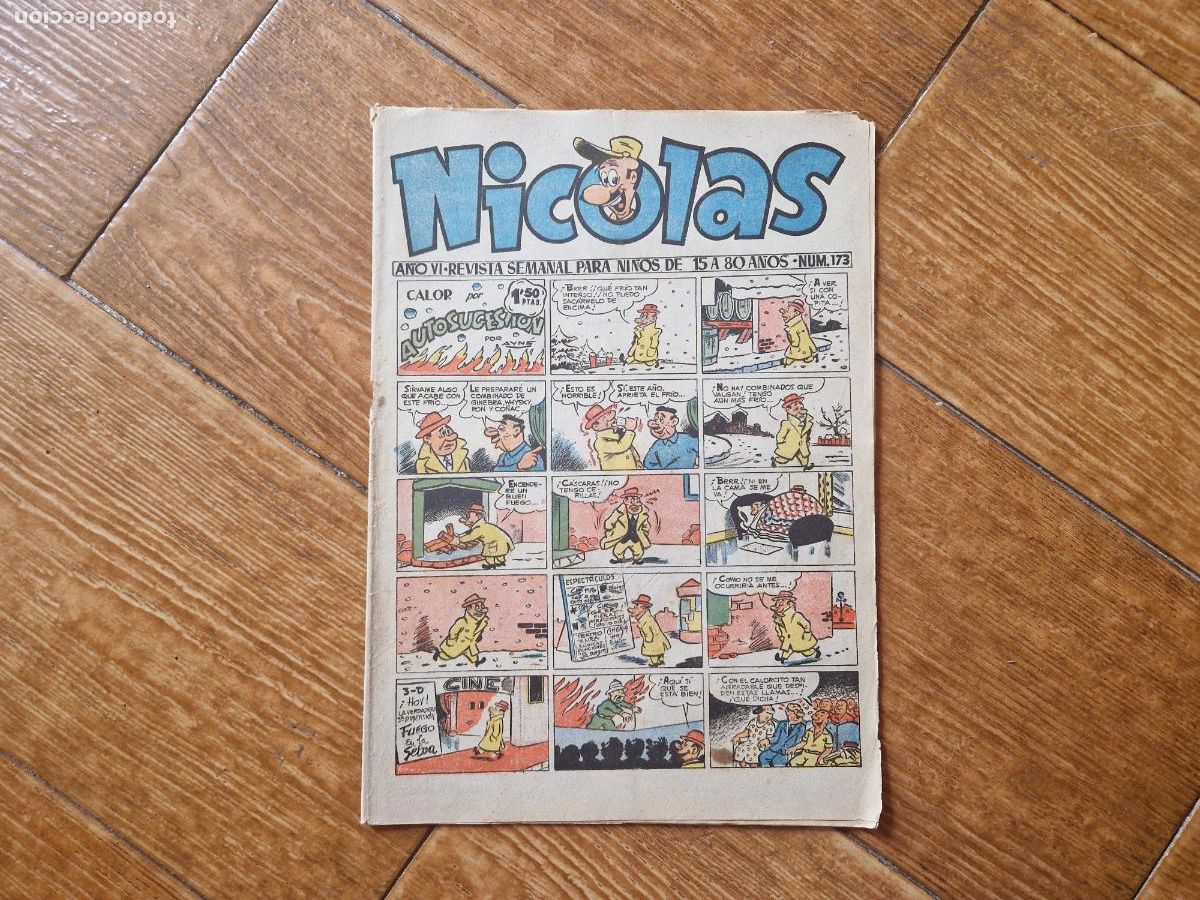 Tebeos: NICOLAS N&ordm; 173 ORIGINAL EDICIONES CLIPER 1948 - Foto 1