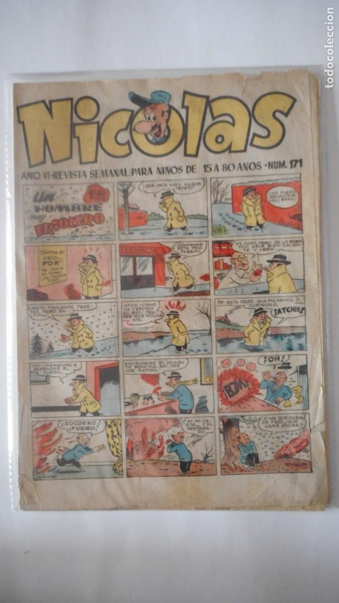 Tebeos: NICOL&Aacute;S N&ordm; 171. CLIPER / C-22 - Foto 1