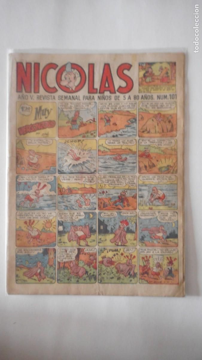 Tebeos: NICOL&Aacute;S N&ordm; 101. CLIPER / C-22 - Foto 1