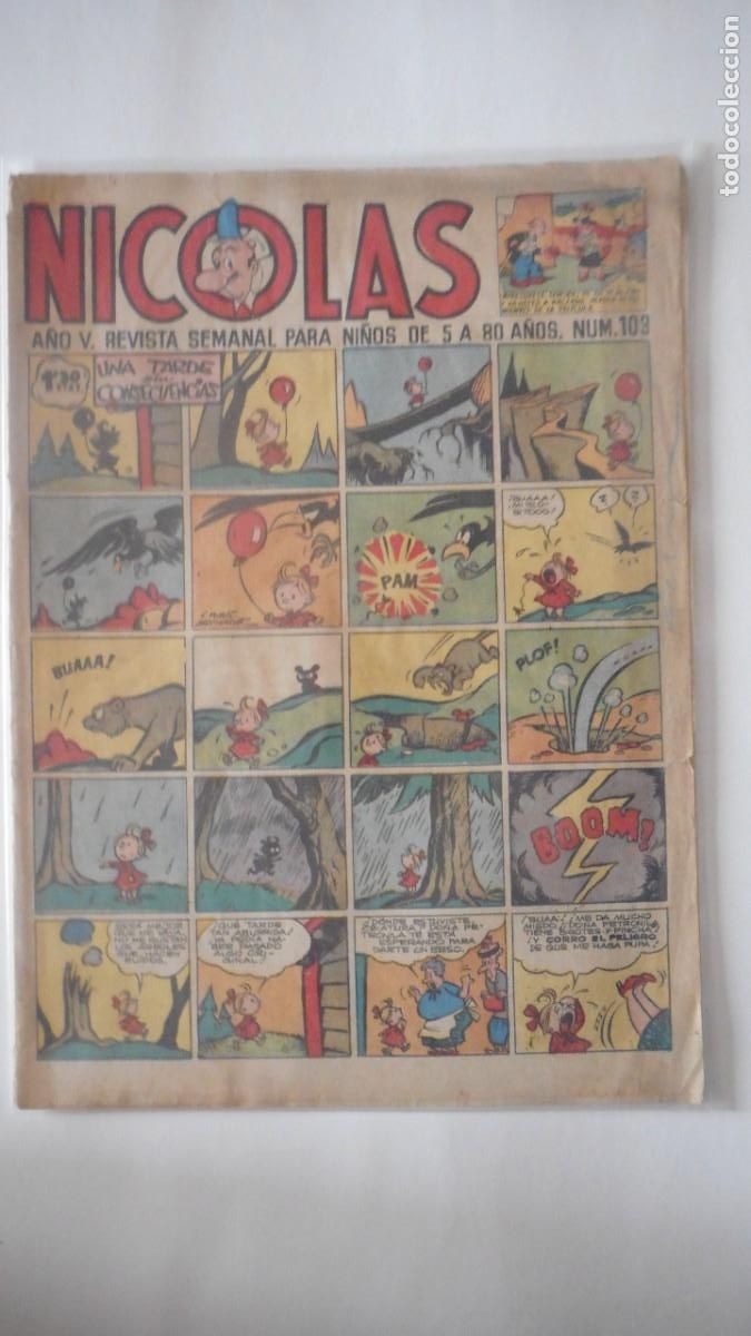 Tebeos: NICOLAS N&ordm; 103 / C-22 - Foto 1