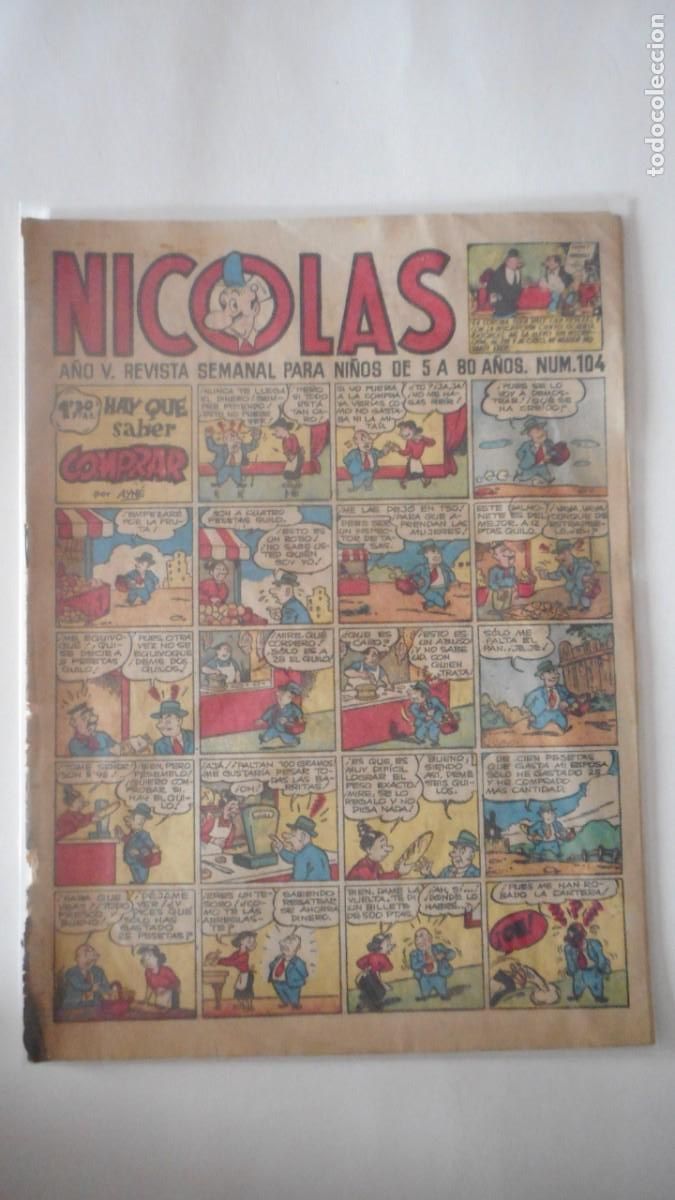 Tebeos: NICOLAS N&ordm; 104. CLIPER / C-22 - Foto 1