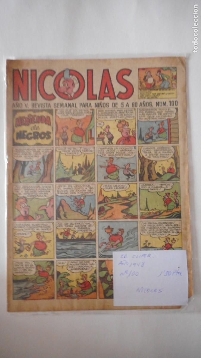 Tebeos: NICOLAS N&ordm; 100. CLIPER / C-22 - Foto 1