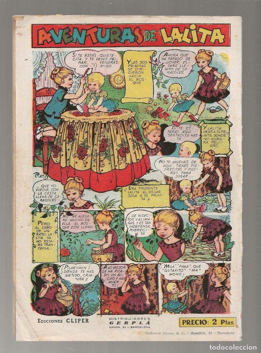 Tebeos: FLORITA N&ordm; 173 - EDICIONES CLIPER 1953 - Foto 2