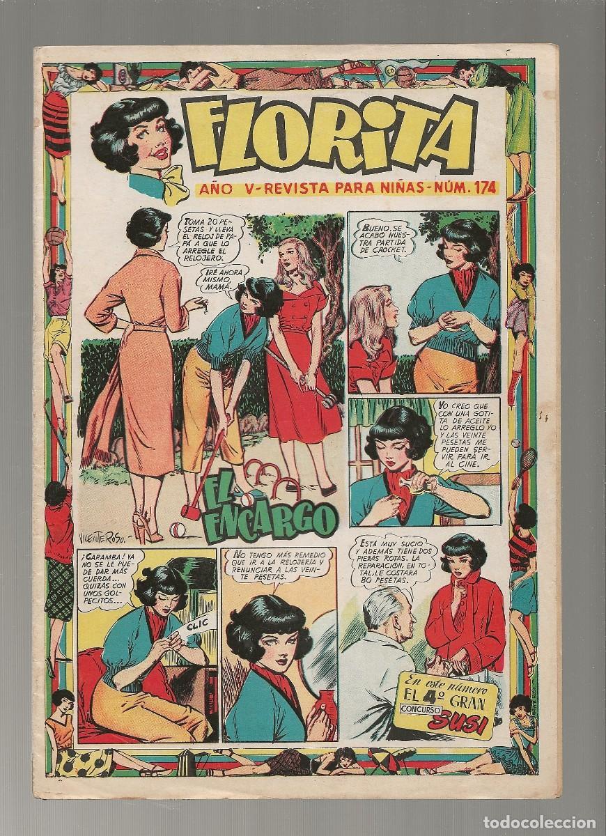 Tebeos: FLORITA N&ordm; 174 - EDICIONES CLIPER 1953 - Foto 1
