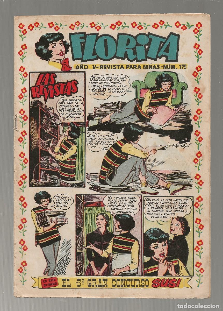 Tebeos: FLORITA N&ordm; 175 - EDICIONES CLIPER 1953 - Foto 1