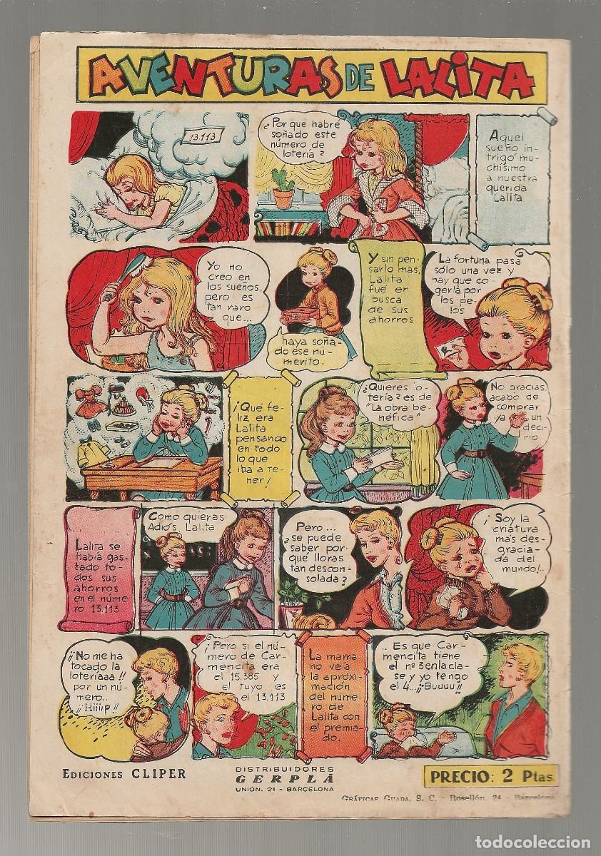 Tebeos: FLORITA N&ordm; 175 - EDICIONES CLIPER 1953 - Foto 2