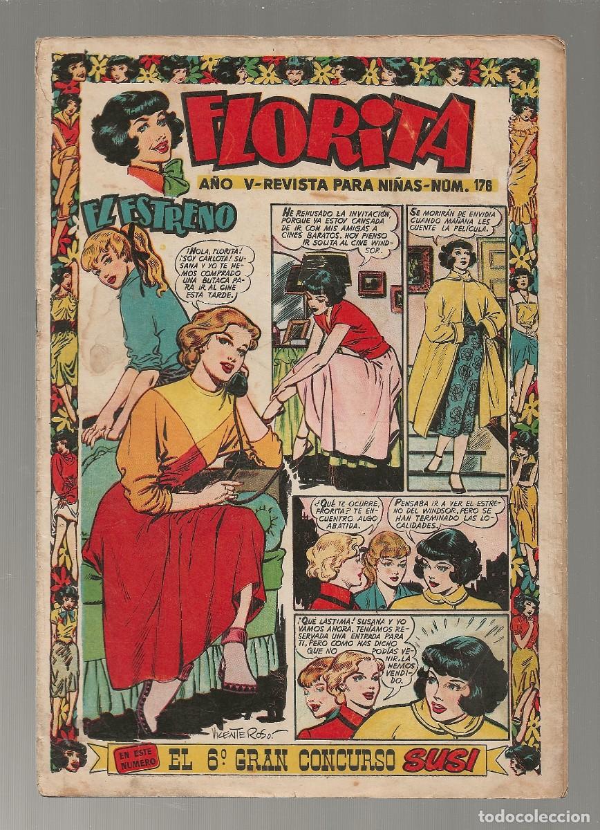 Tebeos: FLORITA N&ordm; 176 - EDICIONES CLIPER 1953 - Foto 1