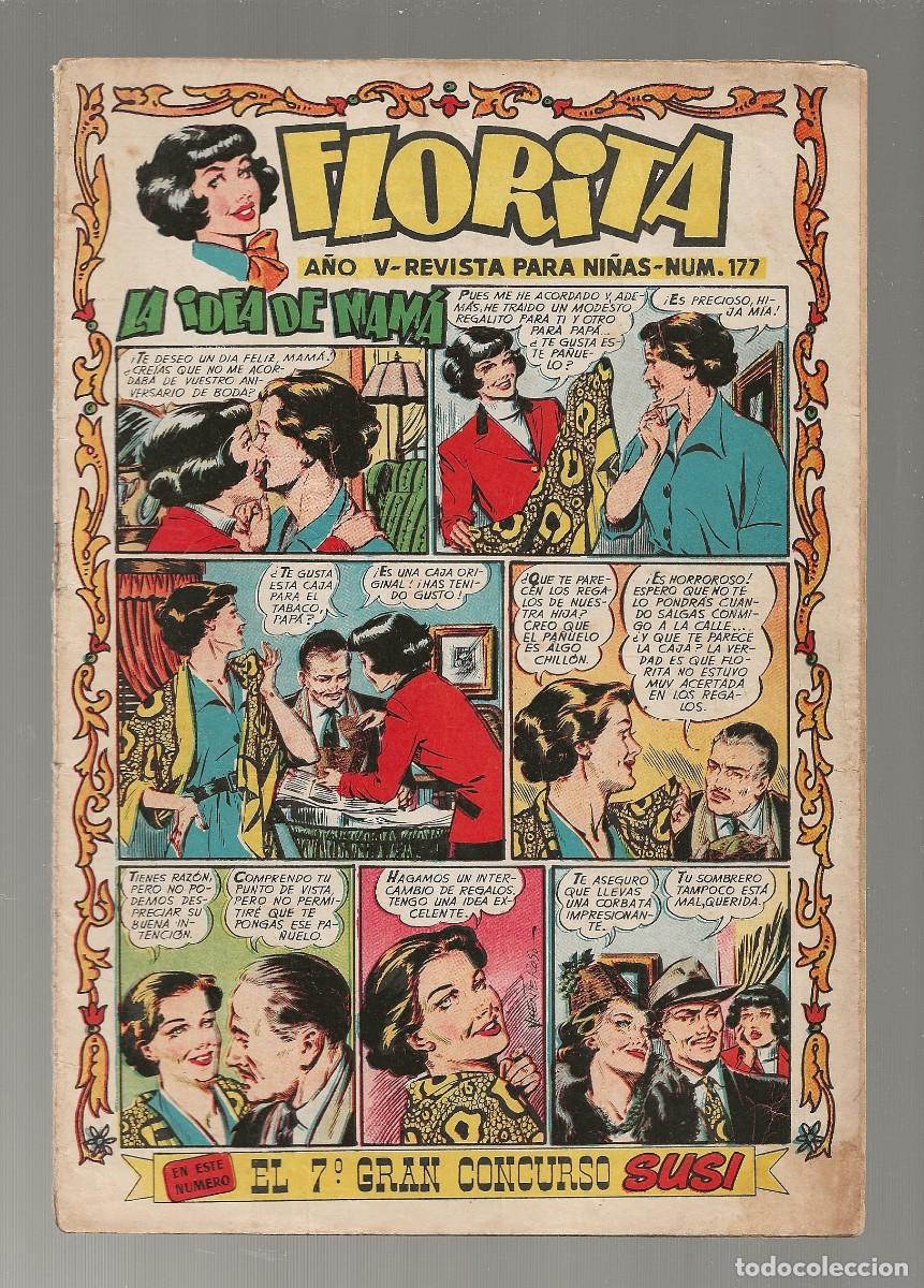 Tebeos: FLORITA N&ordm; 177 - EDICIONES CLIPER 1953 - Foto 1