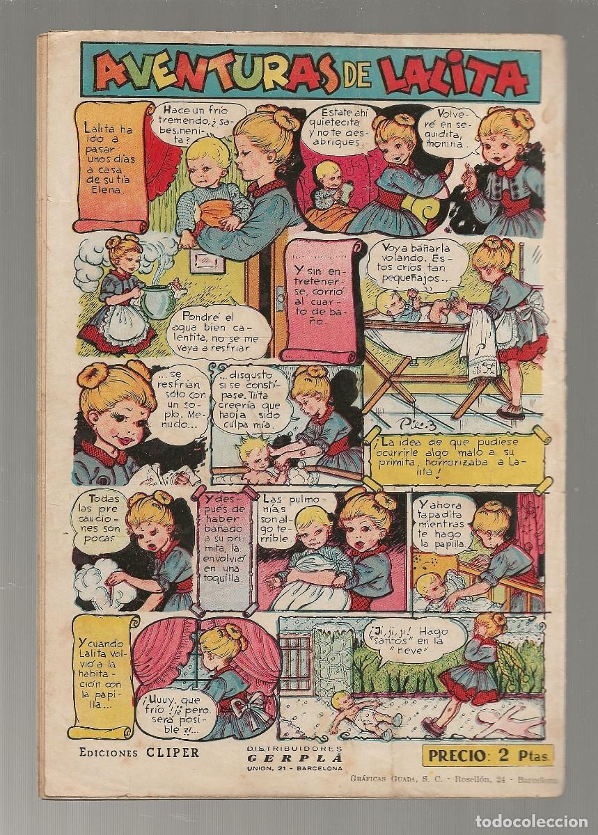 Tebeos: FLORITA N&ordm; 177 - EDICIONES CLIPER 1953 - Foto 2
