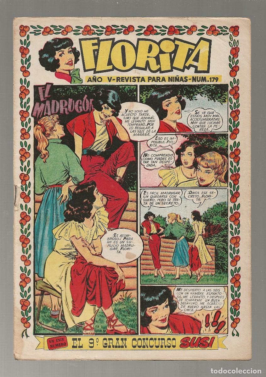 Tebeos: FLORITA N&ordm; 179 - EDICIONES CLIPER 1953 - Foto 1