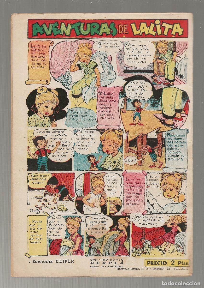 Tebeos: FLORITA N&ordm; 179 - EDICIONES CLIPER 1953 - Foto 2