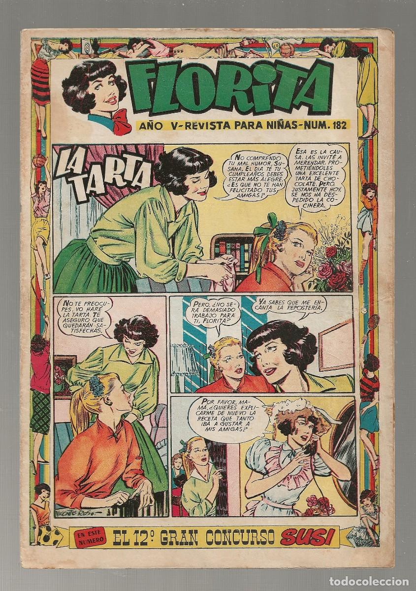 Tebeos: FLORITA N&ordm; 182 - EDICIONES CLIPER 1953 - Foto 1