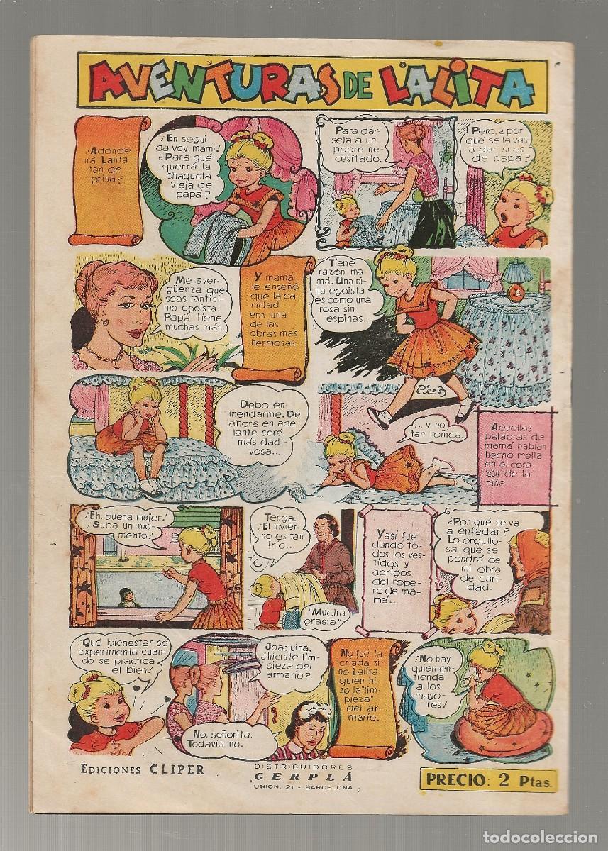 Tebeos: FLORITA N&ordm; 183 - EDICIONES CLIPER 1953 - Foto 2