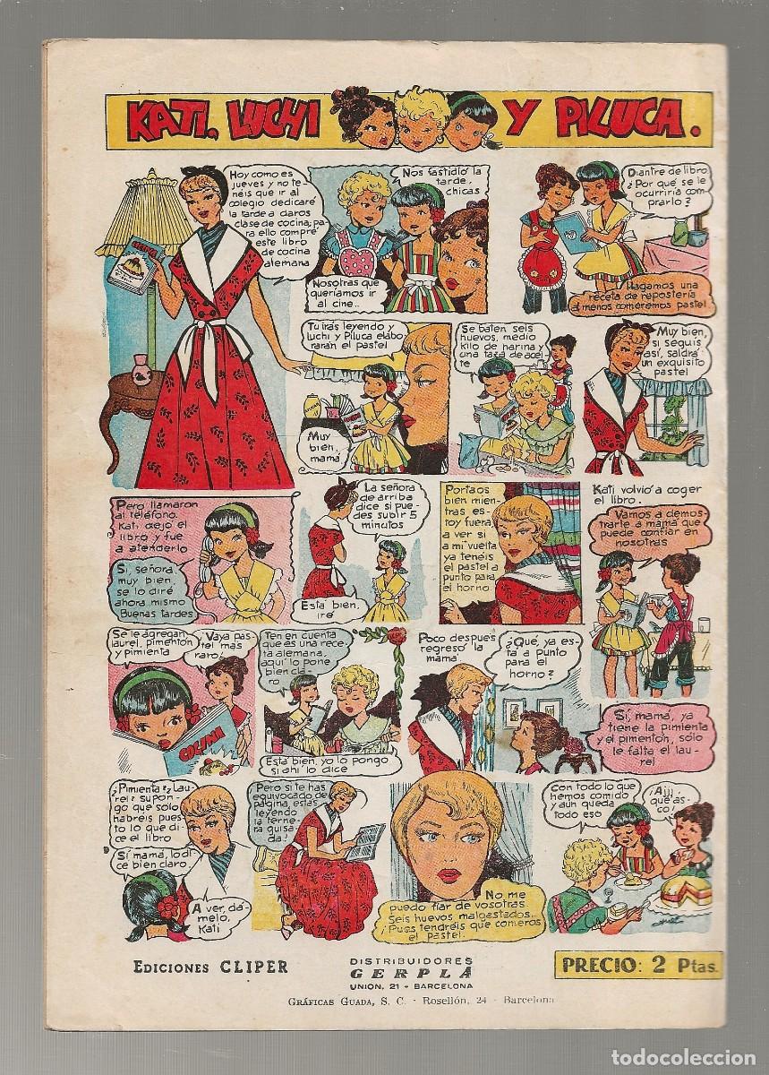 Tebeos: FLORITA N&ordm; 187 - EDICIONES CLIPER 1953 - Foto 2