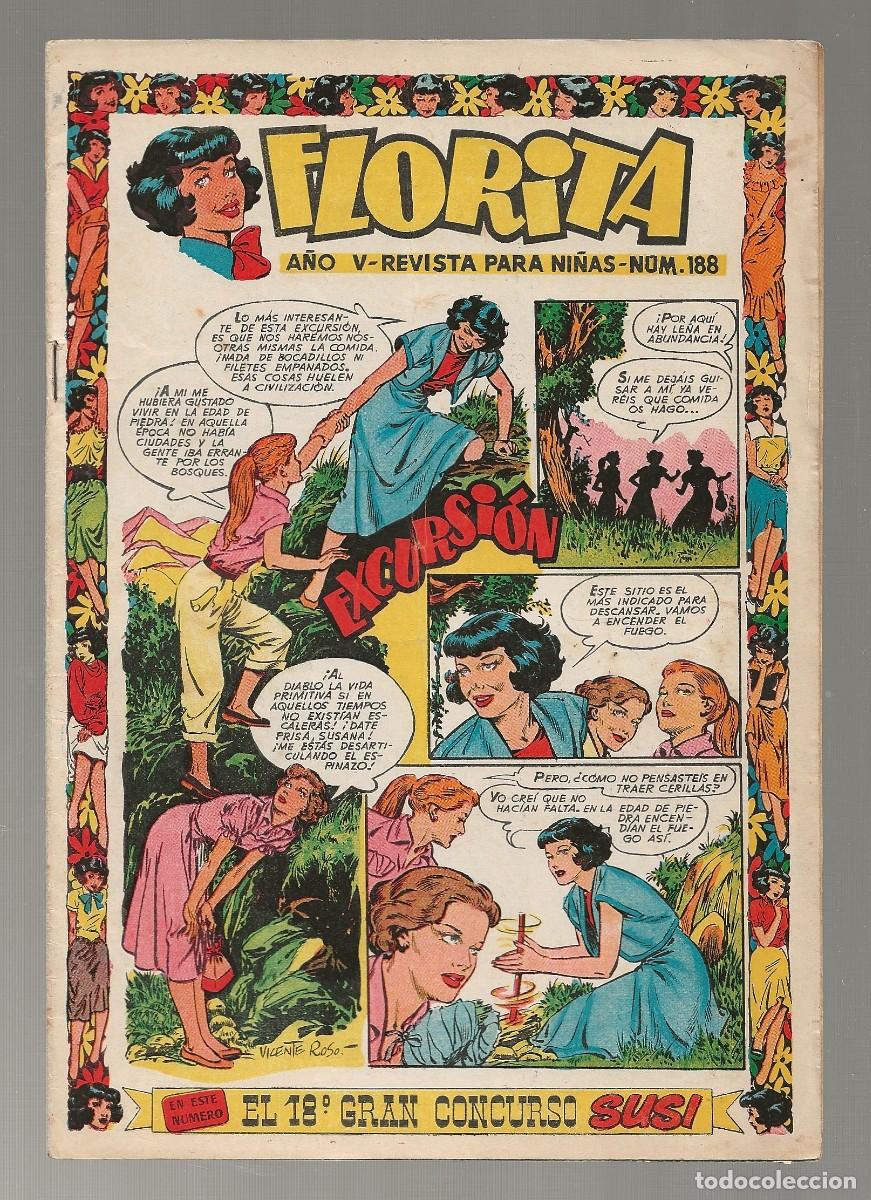 Tebeos: FLORITA N&ordm; 188 - EDICIONES CLIPER 1953 - Foto 1