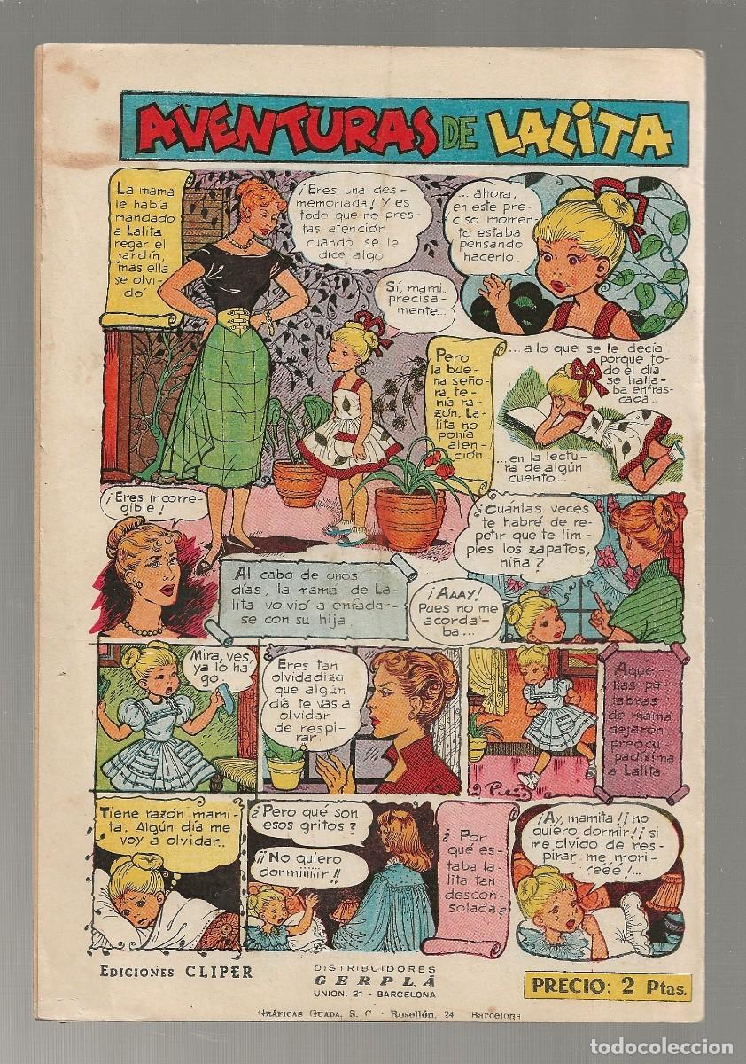 Tebeos: FLORITA N&ordm; 188 - EDICIONES CLIPER 1953 - Foto 2