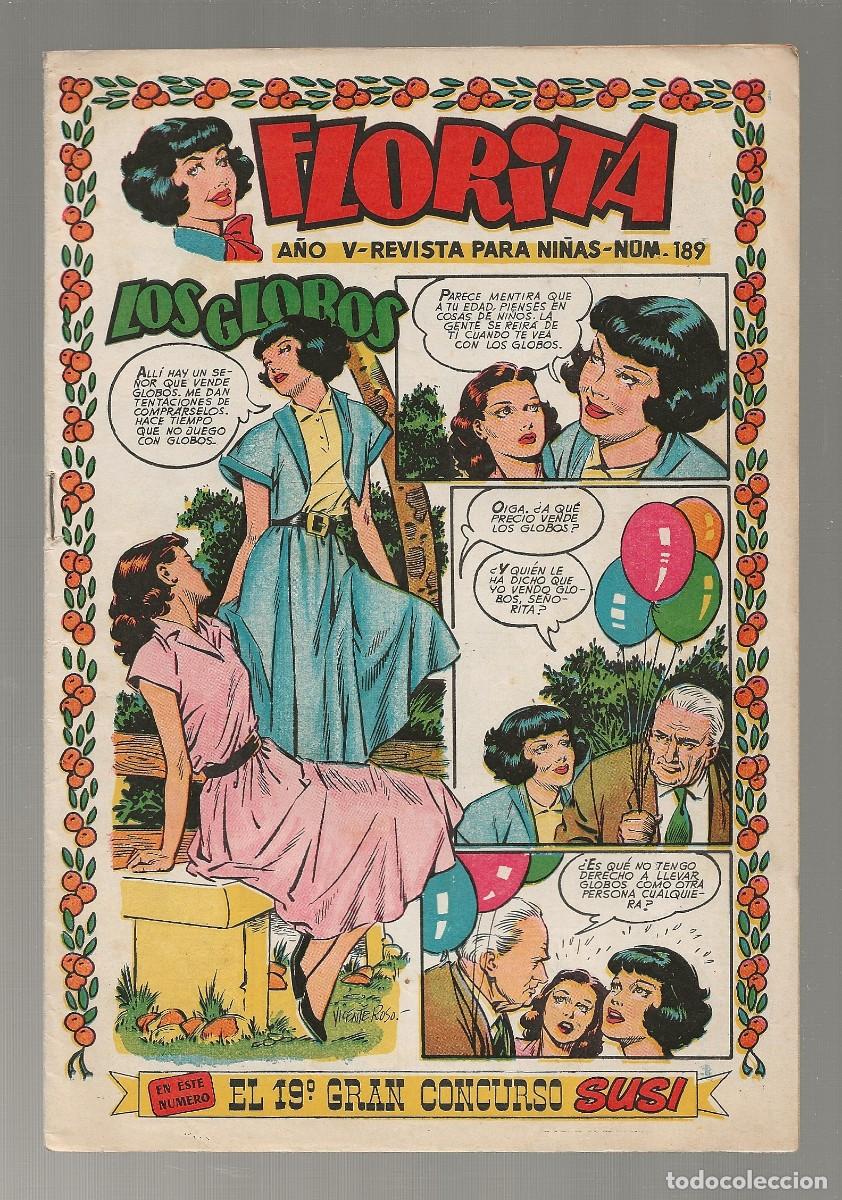 Tebeos: FLORITA N&ordm; 189 - EDICIONES CLIPER 1953 - Foto 1