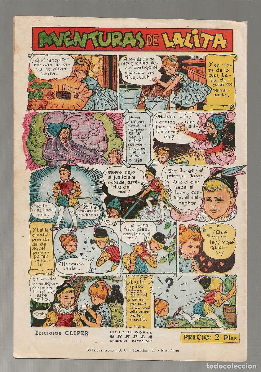 Tebeos: FLORITA N&ordm; 189 - EDICIONES CLIPER 1953 - Foto 2